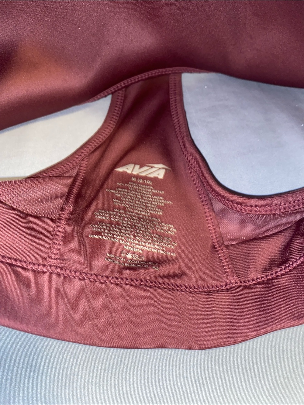 Avia Racerback High-Support Sports Bra - Picture 2 of 3